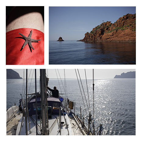 La côte ouest corse en voilier